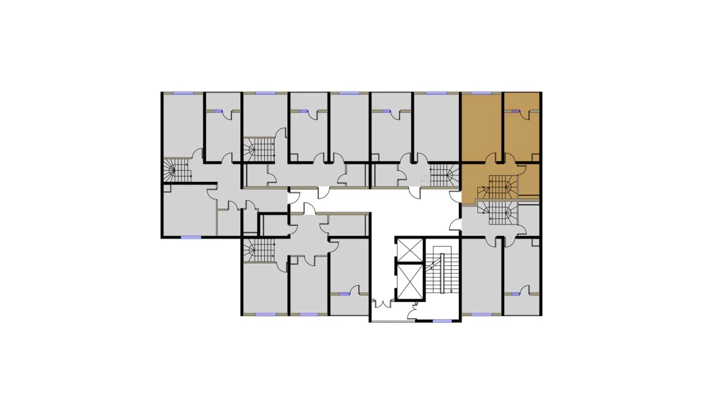 1-комн. квартира 103.96 м²  16/16 этаж | Жилой комплекс BRILLIANT