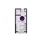 1-комн. квартира 27.9 м² 3/20 этаж | Жилой комплекс Central Avenue 1-комн. квартира 27.9 м² 3/20 этаж | Жилой комплекс Central Avenue