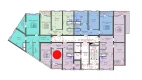 2-xonali xonadon 58.1 m² 13/16 qavat | TRINITY Turar-joy majmuasi 2-xonali xonadon 58.1 m² 13/16 qavat | TRINITY Turar-joy majmuasi