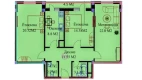3-комн. квартира 87.05 м²  12/12 этаж | Жилой комплекс Sokin city