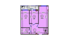 1-комн. квартира 60.31 м²  10/10 этаж | Жилой комплекс Qibray City