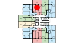 2-комн. квартира 114.44 м²  3/16 этаж | Жилой комплекс Musaffo