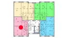 2-xonali xonadon 51.1 m²  5/9 qavat | Uchtepa Avenue Turar-joy majmuasi