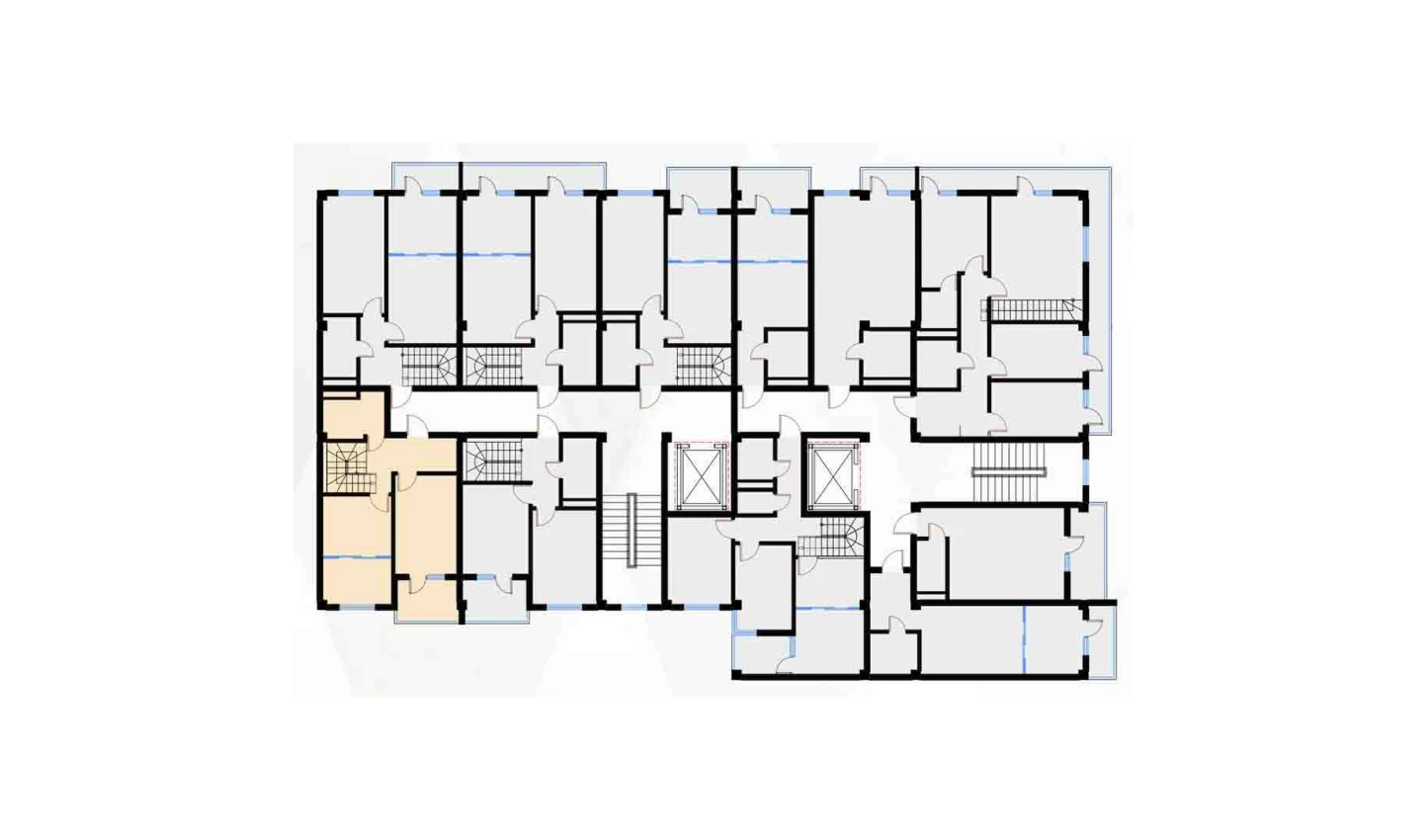2-комн. квартира 100.59 м²  7/7 этаж | Жилой комплекс Bochka Resort