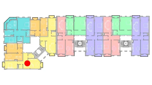 2-xonali xonadon 83.68 m²  4/8 qavat | Ziynat Capital Turar-joy majmuasi