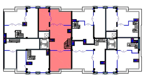 1-комнатная квартира 91.5 м²  9/9 этаж | Жилой комплекс FLORYA RESIDENCE