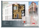 2-xonali xonadon 46.6 m²  5/10 qavat | CHINARA PARK Turar-joy majmuasi