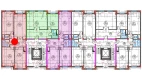 4-xonali xonadon 89.17 m² 1/8 qavat | Ziynat Capital Turar-joy majmuasi 4-xonali xonadon 89.17 m² 1/8 qavat | Ziynat Capital Turar-joy majmuasi