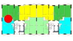 2-xonali xonadon 50 m²  1/9 qavat | Uchtepa Avenue Turar-joy majmuasi