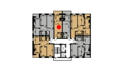 1-комн. квартира 29.24 м²  8/10 этаж | Жилой комплекс YANGIOBOD RESIDENCE