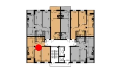 2-xonali xonadon 53.27 m²  10/10 qavat | YANGIOBOD RESIDENCE Turar-joy majmuasi