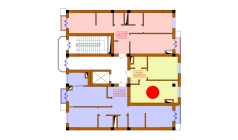 1-xonali xonadon 46.25 m²  10/10 qavat | Aviasozlar Plaza Turar-joy majmuasi