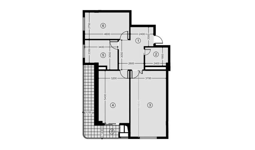 4-комнатная квартира 92.4 м²  8/12 этаж | Жилой комплекс NAVRUZ GROUP