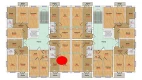 2-комн. квартира 45.1 м²  3/6 этаж | Жилой комплекс MBG