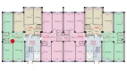 2-комн. квартира 83.75 м²  1/8 этаж | Жилой комплекс Saxro