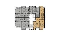 3-комн. квартира 96.14 м²  6/9 этаж | Жилой комплекс MINGCHINOR