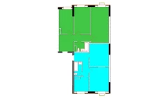 4-xonali xonadon 116 m²  1/9 qavat | Uchtepa Avenue Turar-joy majmuasi