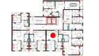 2-комн. квартира 46.6 м²  8/12 этаж | Жилой комплекс CHINARA PARK
