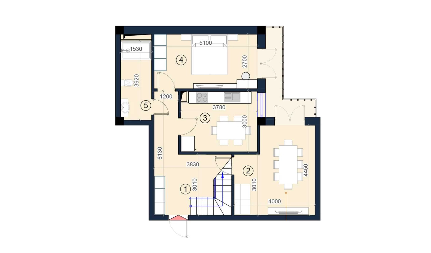 2-комн. квартира 123 м²  9/9 этаж | Жилой комплекс KO'KSAROY