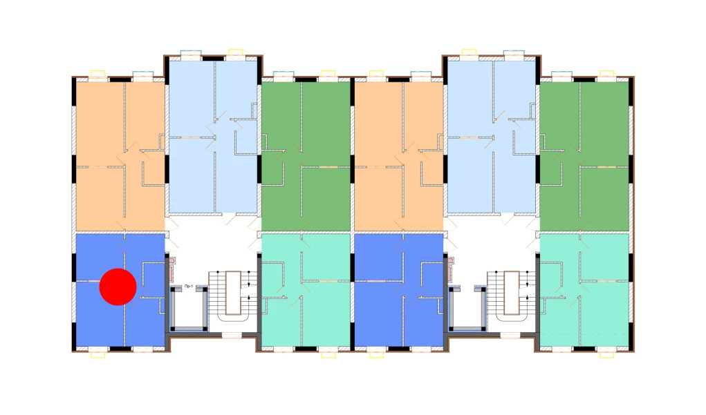 2-комн. квартира 50.4 м²  12/10 этаж | Жилой комплекс Uchtepa Avenue