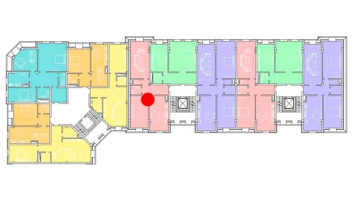 3-xonali xonadon 100.33 m²  8/8 qavat | Ziynat Capital Turar-joy majmuasi