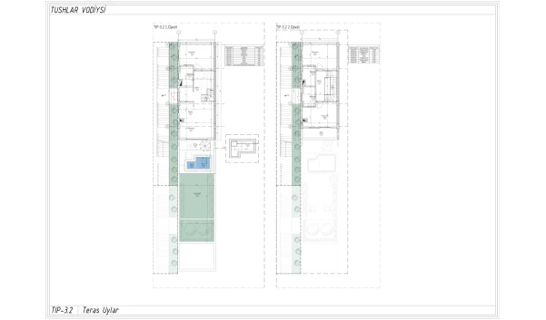 4-комнатная квартира 121.9 м²  4/4 этаж | Жилой комплекс TUSHLAR VODIYSI
