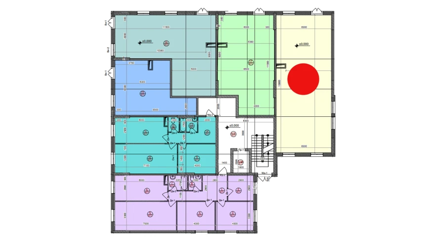 4-xonali xonadon 99.5 m²  1/9 qavat | Uchtepa Avenue Turar-joy majmuasi