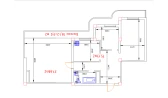 2-xonali xonadon 75.13 m²  13/13 qavat | MEGAPOLIS Б2 Turar-joy majmuasi