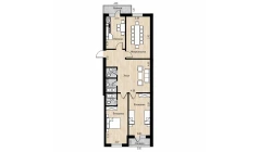 3-комн. квартира 115.7 м²  3/8 этаж | Жилой комплекс Mustaqillik Avenue
