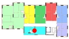 2-xonali xonadon 60.8 m²  12/9 qavat | Uchtepa Avenue Turar-joy majmuasi