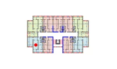 2-xonali xonadon 77.7 m²  8/9 qavat | SHOHSAROY Turar-joy majmuasi