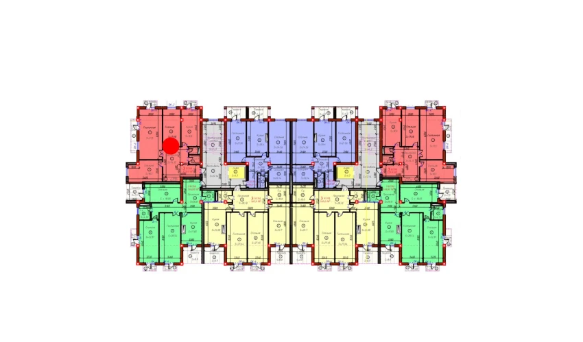 3-комнатная квартира 125.9 м²  5/9 этаж | Жилой комплекс SAMARQAND CITY