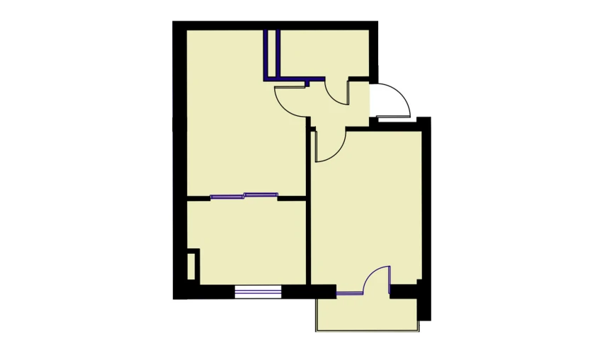 2-комнатная квартира 50.8 м²  6/6 этаж | Жилой комплекс CHOSHTEPA GARDEN