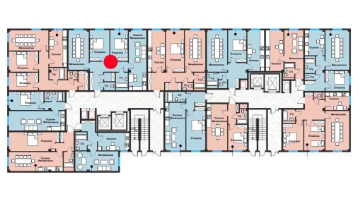 3-xonali xonadon 172.63 m²  1/12 qavat | Zangota City 1 -ETAP Turar-joy majmuasi