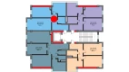 2-комн. квартира 74.4 м²  8/10 этаж | Жилой комплекс BRIDGE