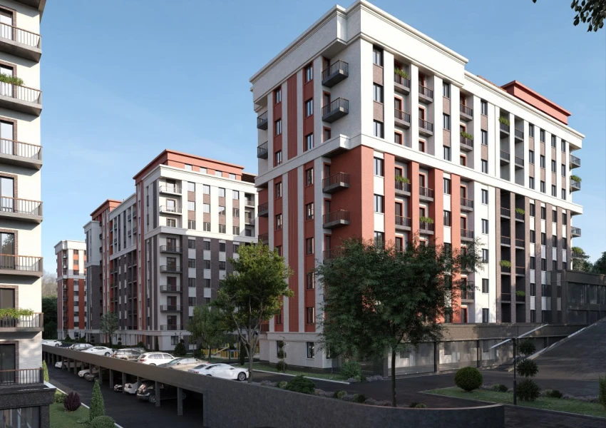 1-xonali xonadon 39 m²  1/10 qavat | CHINARA PARK Turar-joy majmuasi