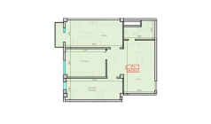 3-комн. квартира 75.4 м² 2/7 этаж | Жилой комплекс Gulbadanbegim 3-комн. квартира 75.4 м² 2/7 этаж | Жилой комплекс Gulbadanbegim