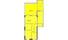 4-комн. квартира 102.3 м²  13/9 этаж | Жилой комплекс Uchtepa Avenue