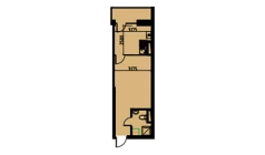 1-xonali xonadon 30.31 m²  9/10 qavat | YANGIOBOD RESIDENCE Turar-joy majmuasi