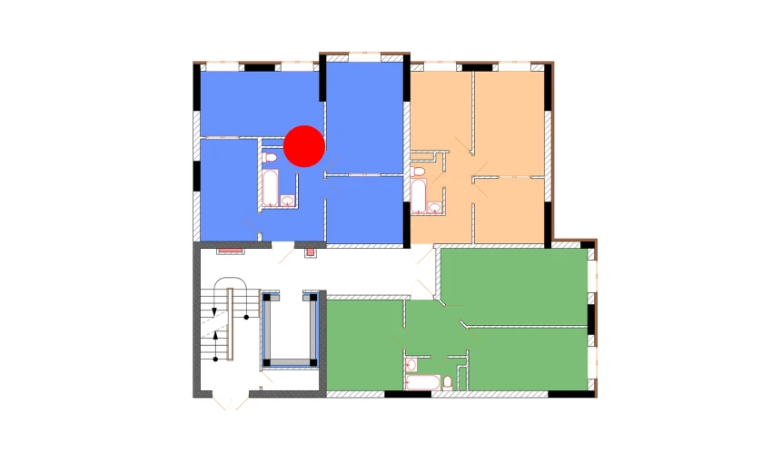2-комнатная квартира 64.8 м²  8/9 этаж | Жилой комплекс Uchtepa Avenue