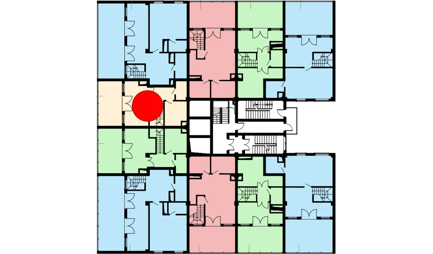 1-комн. квартира 107.4 м²  16/16 этаж | Жилой комплекс Musaffo