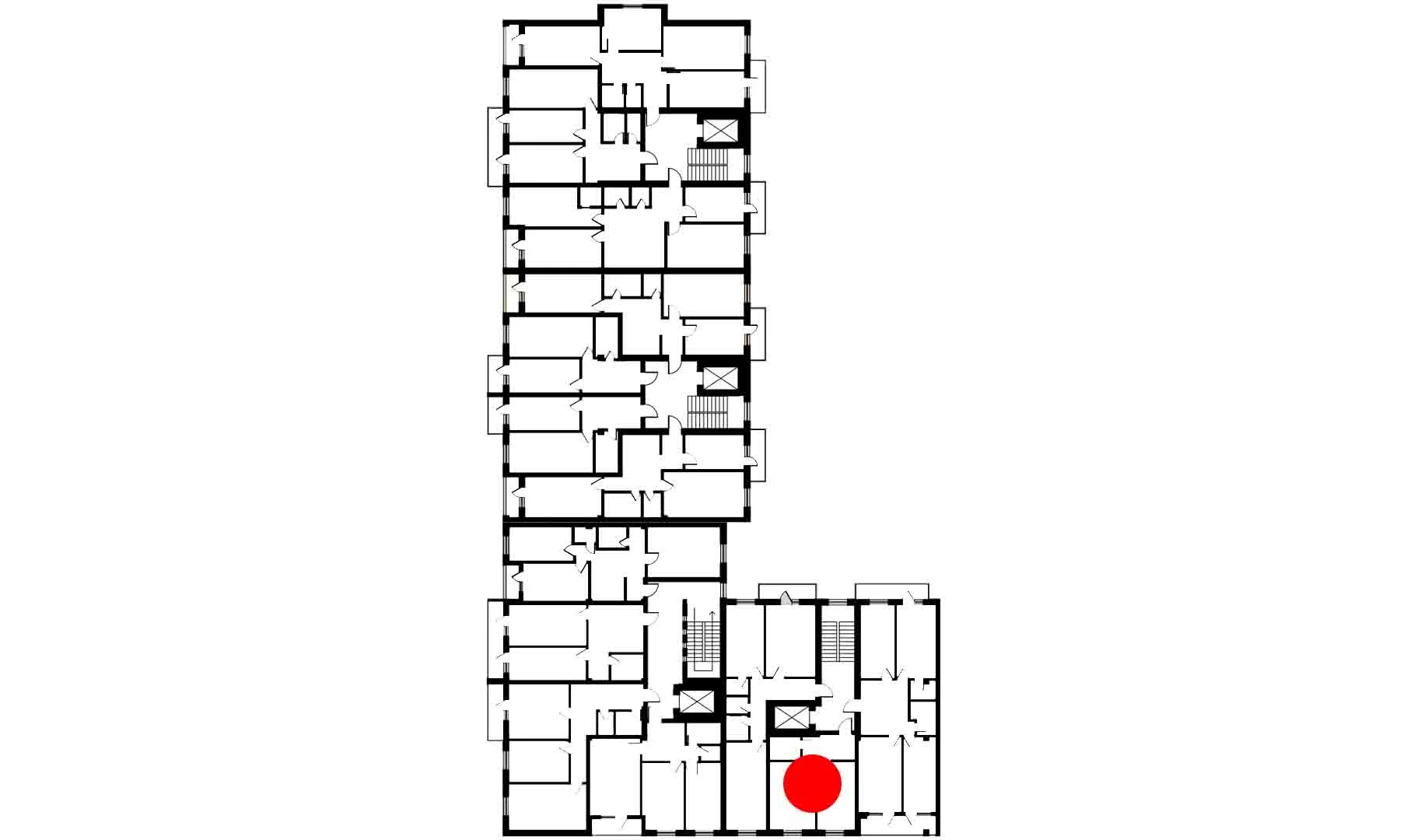 1-комн. квартира 46.4 м²  3/8 этаж | Жилой комплекс Mustaqillik Avenue