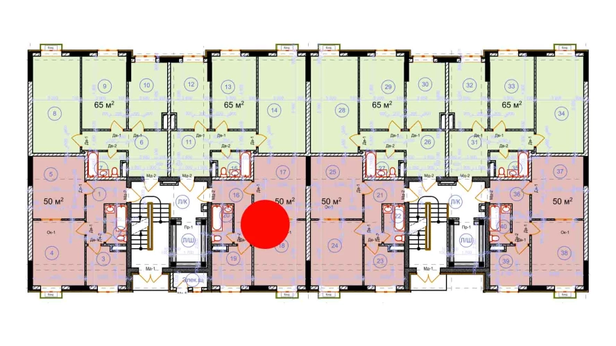 2-комн. квартира 50 м²  1/9 этаж | Жилой комплекс Uchtepa Avenue