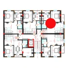 2-xonali xonadon 57.6 m²  4/9 qavat | CHINARA PARK Turar-joy majmuasi