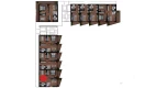 3-xonali xonadon 53.97 m²  2/6 qavat | TUSHLAR VODIYSI Turar-joy majmuasi