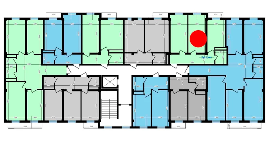 2-комн. квартира 66.83 м²  4/10 этаж | Жилой комплекс Ko'kcha-Oqtepa