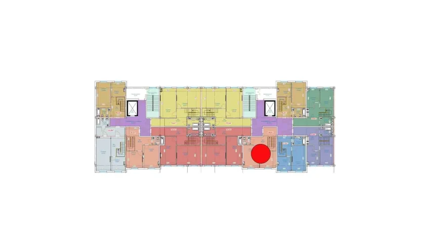 1-комнатная квартира 108 м²  1/9 этаж | Жилой комплекс YANGI AVLOD
