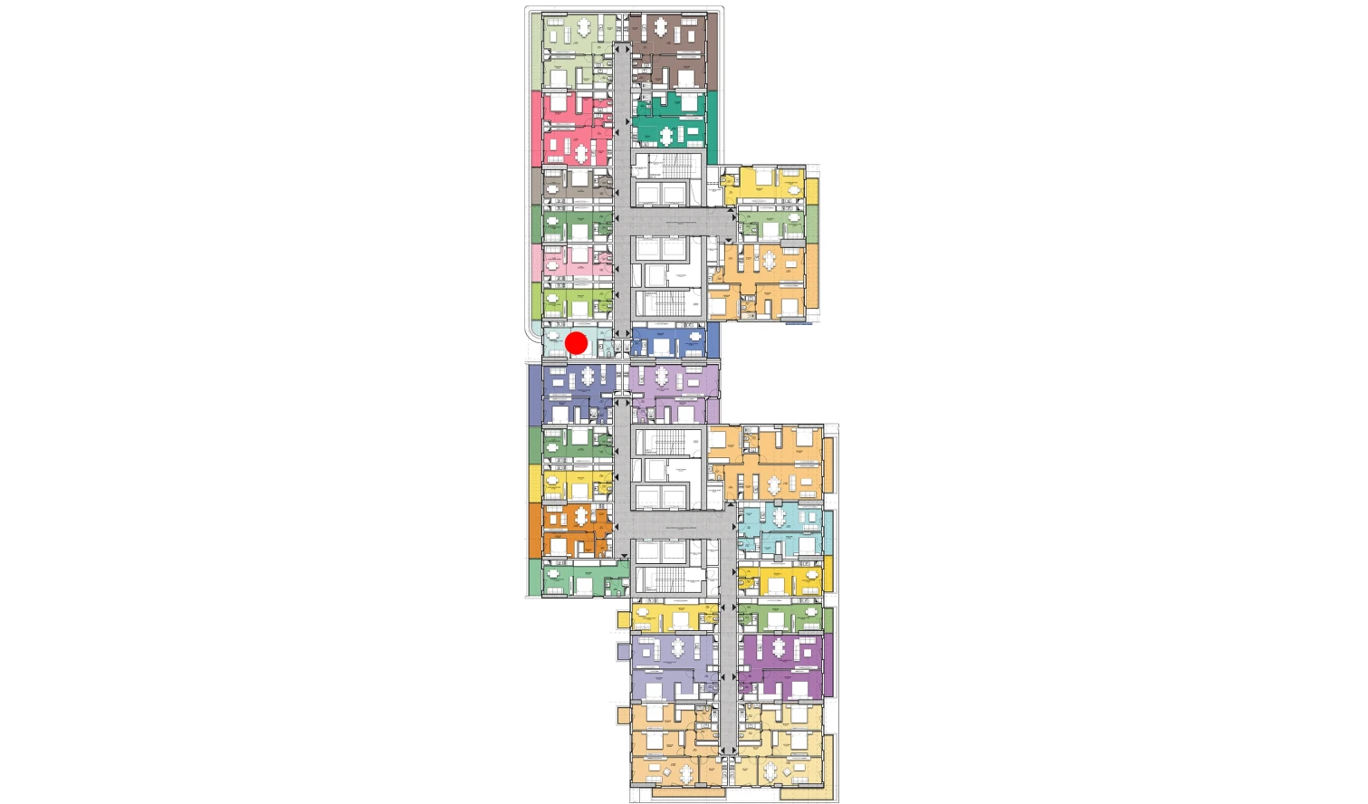 1-комнатная квартира 34.8 м²  14/19 этаж | Жилой комплекс Resim Taşkent
