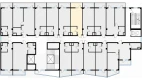 1-xonali xonadon 29.14 m²  4/7 qavat | Bochka Resort Turar-joy majmuasi