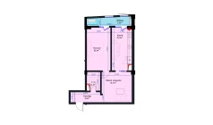 2-xonali xonadon 66.7 m² 13/13 qavat | Avia Palace Turar-joy majmuasi 2-xonali xonadon 66.7 m² 13/13 qavat | Avia Palace Turar-joy majmuasi